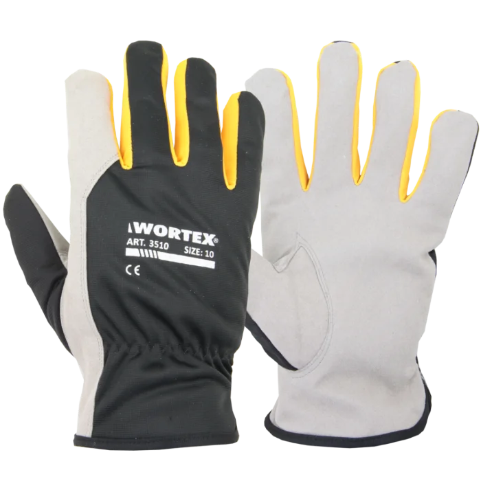 Kindad WORTEX sünteetiline nahk voodriga L/9 3509 (talv)